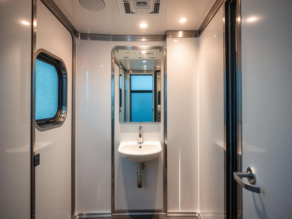 Luxury Restroom Trailers in New Albany, OH
